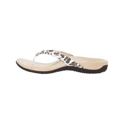 Vionic Women's Dillon with Arch Support Leather Sandals - White 2