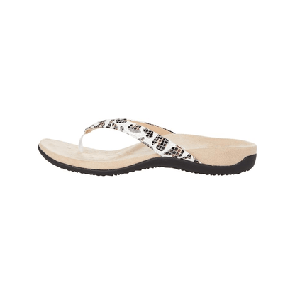 Vionic Women's Dillon with Arch Support Leather Sandals - White 2