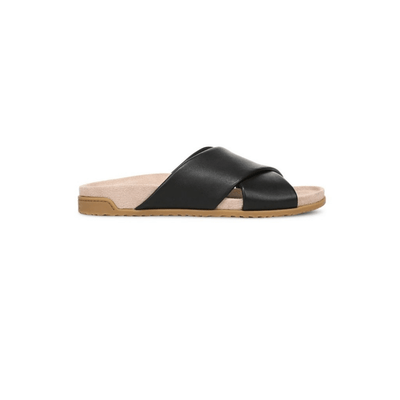 Vionic Women's Etna Orthotic Crossover Slide Sandals 6