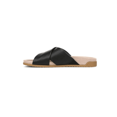 Vionic Women's Etna Orthotic Crossover Slide Sandals 8