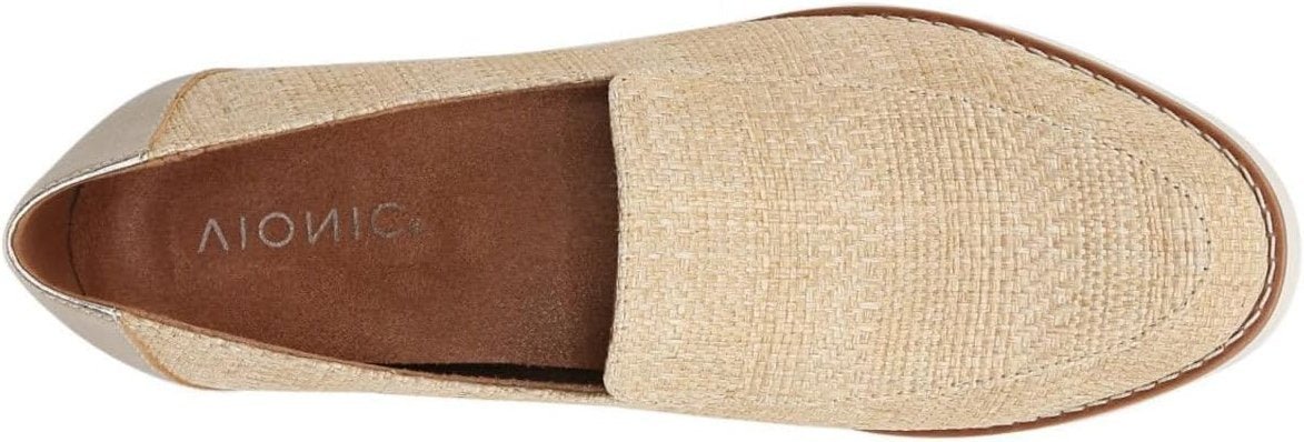 Vionic Womens Kensley Raffia Slip On Loafers - Women Shoesvionic