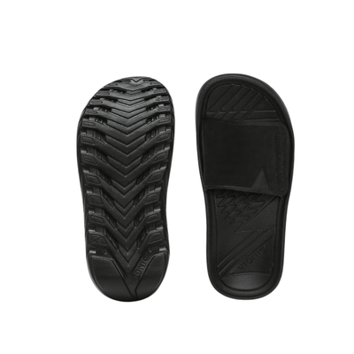 Vionic Women's Rejuvenate Recovery Sandal - Black/Black 5