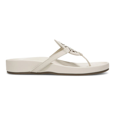 Vionic Women's Solari Sandal, Cream Leather 4