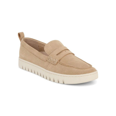 Vionic Women's Uptown Loafer Sand Suede Shoes 1