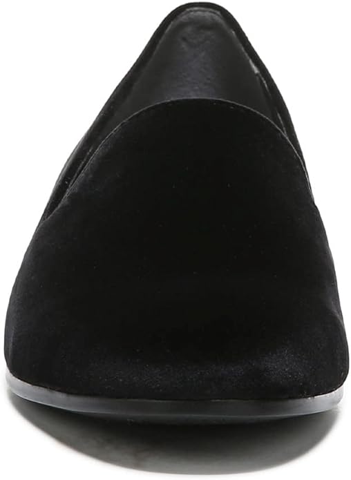 Vionic Women's Willa Slip On Casual Black Velvet Casual Flat Shoe - Women's ShoesVionic