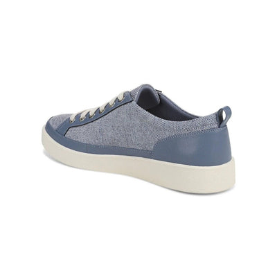 Vionic Women's Winny Pacific Blue Canvas Sneaker - front view