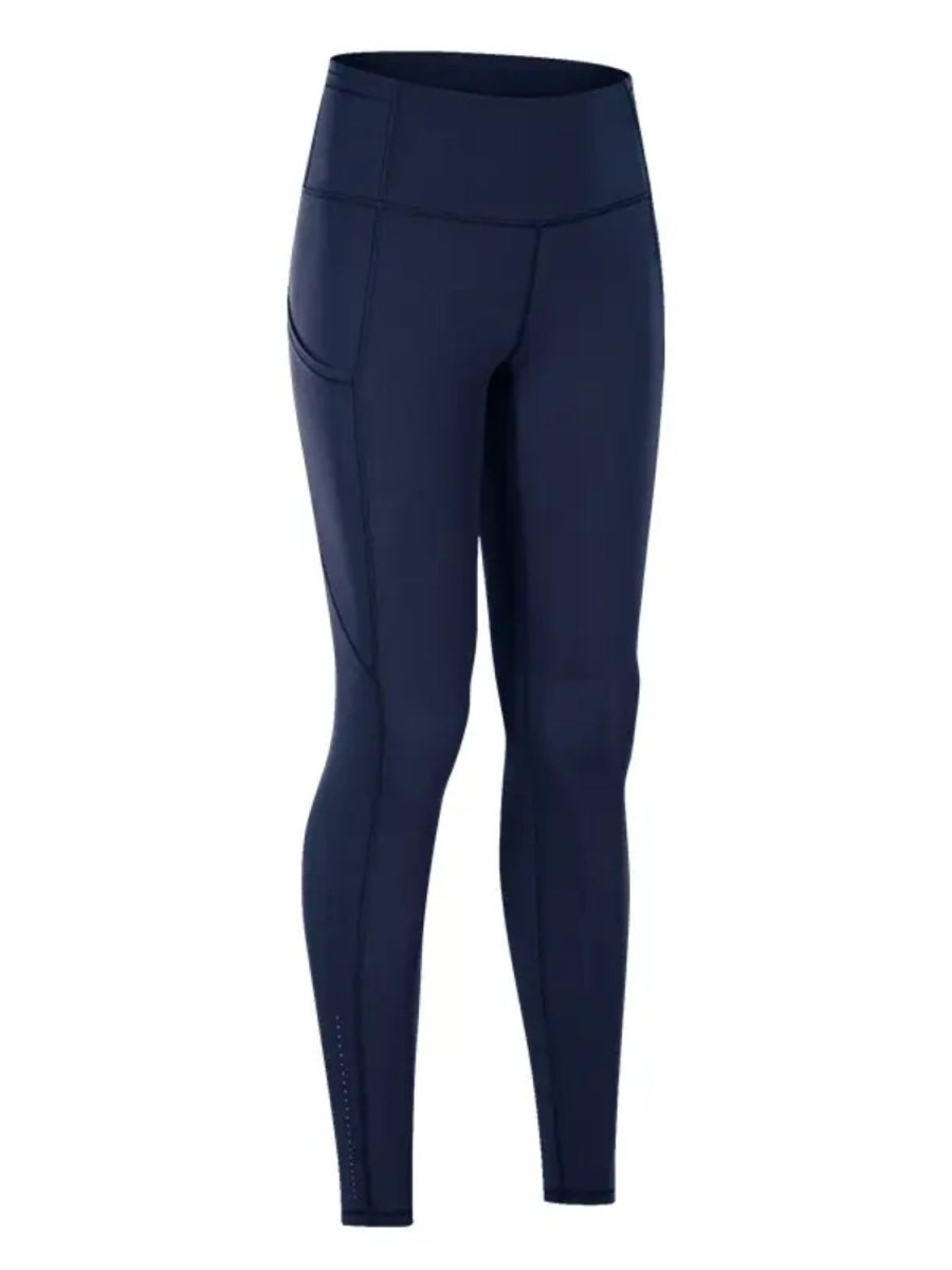 Wide Waistband Sports Leggings - Trendsi