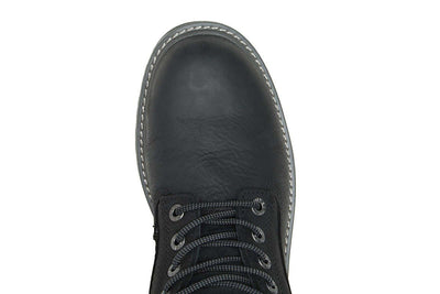 Wolverine Men's Floorhand Black Leather Waterproof 6" Work Boot W10691 5