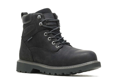 Wolverine Men's Floorhand Black Leather Waterproof 6" Work Boot W10691 3