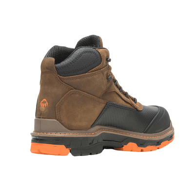 Wolverine Men's Overpass Brown Leather CarbonMAX 6" Boot Boot W10717 2