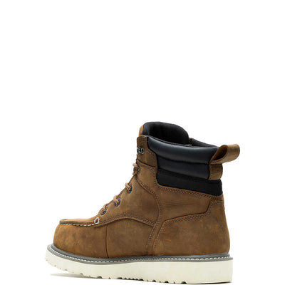 Wolverine Men's Trade Wedge Brown Waterproof Steel Toe 6 " Work Boot W231103 3