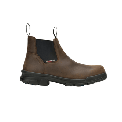 Wolverine Men's DuraShocks SR Icon Romeo Work Boot in Dark Brown - W241102 1