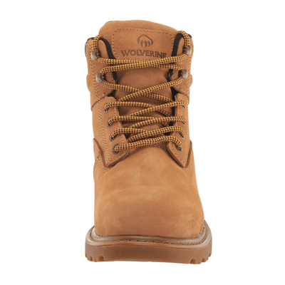 Wolverine Men's Floorhand Waterproof Steel Toe 6" Wheat Boot W221021 3