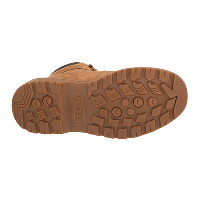 Wolverine Men's Floorhand Waterproof Steel Toe 6" Wheat Boot W221021 6
