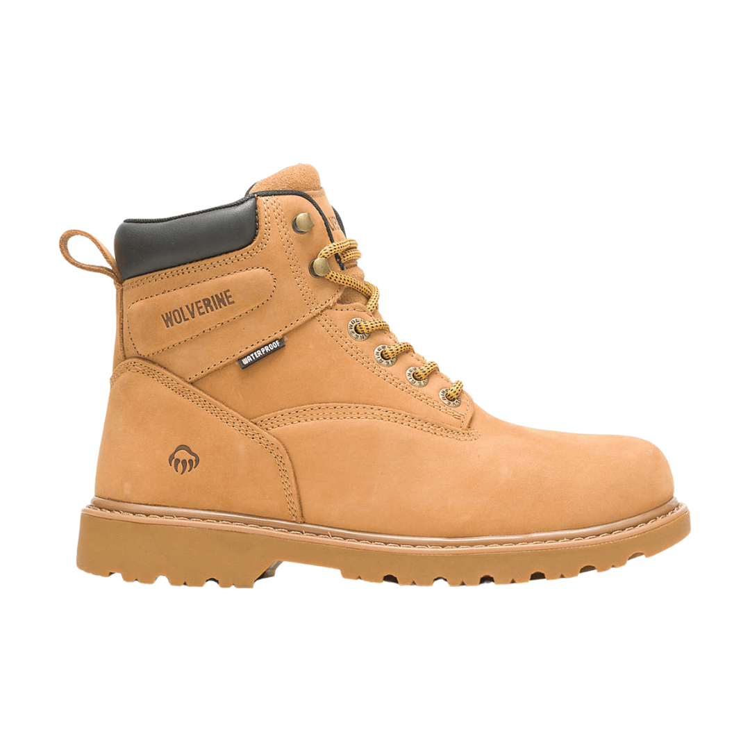 Wolverine Women's FLOORHAND Wheat Waterproof 6" Work Boot W220014 1