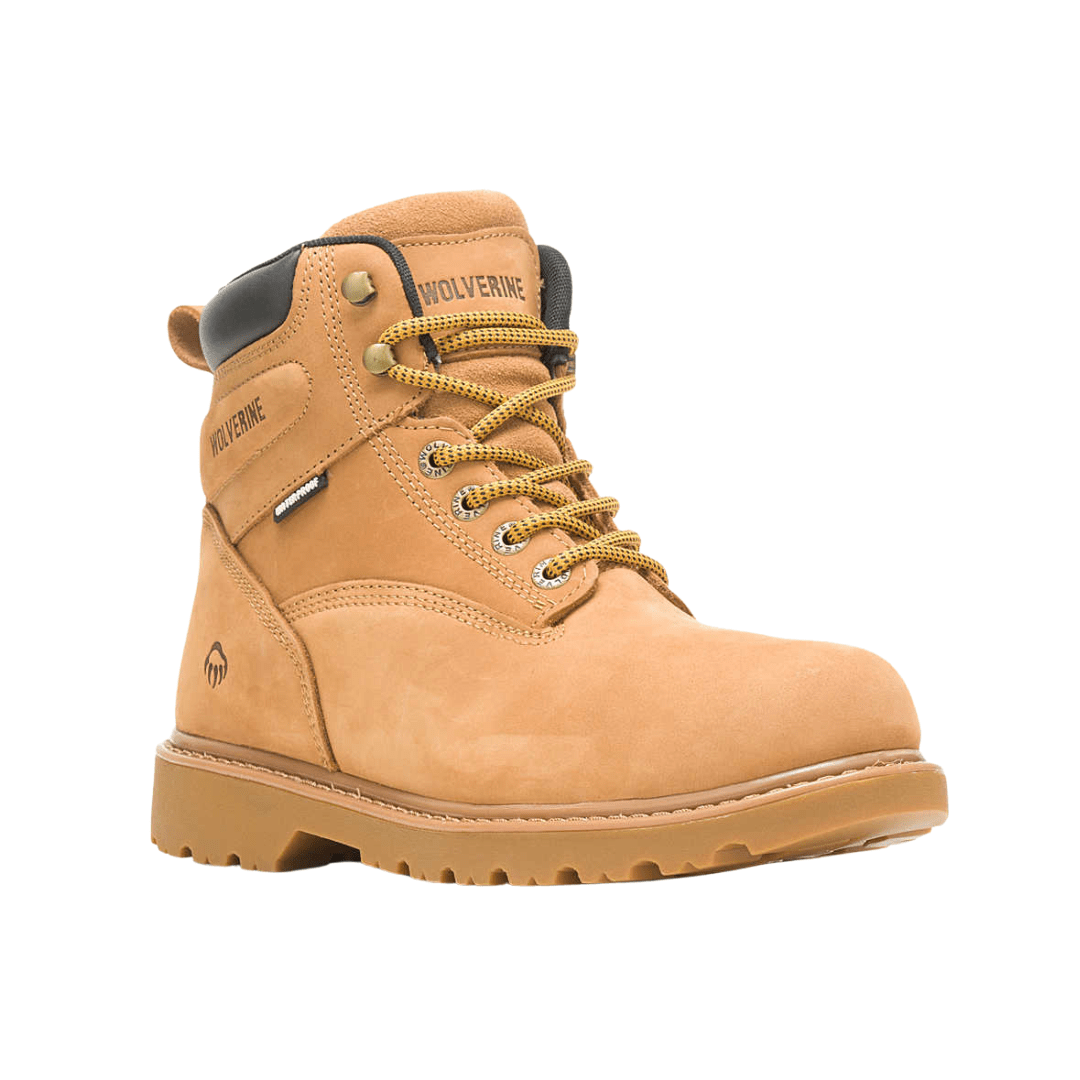 Wolverine Women's FLOORHAND Wheat Waterproof 6" Work Boot W220014 2