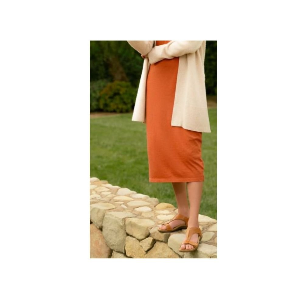 Women's Taos The Show Leather Support Sandals - Caramel 8