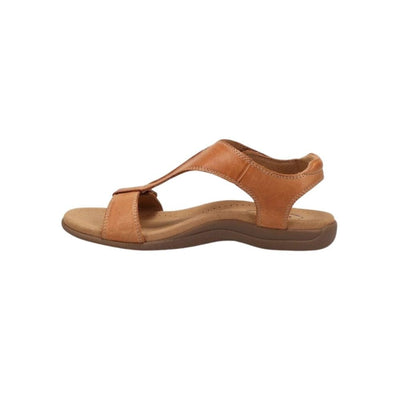 Women's Taos The Show Leather Support Sandals - Caramel 7