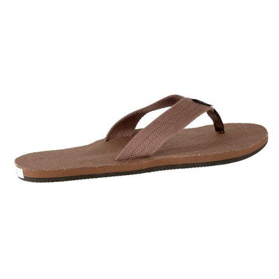 Rainbow Sandals Men's Hemp Single Layer Brown Flipflop 8