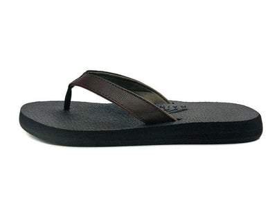Rainbow The Cotton Black / Expresso Brown Soft Women's Flipflop Sandal 5