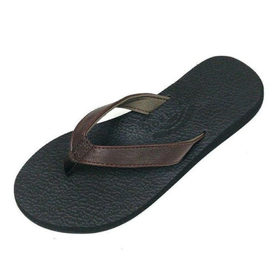 Rainbow The Cotton Black / Expresso Brown Soft Women's Flipflop Sandal 2