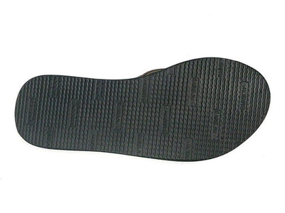 Rainbow The Cotton Black / Expresso Brown Soft Women's Flipflop Sandal 6