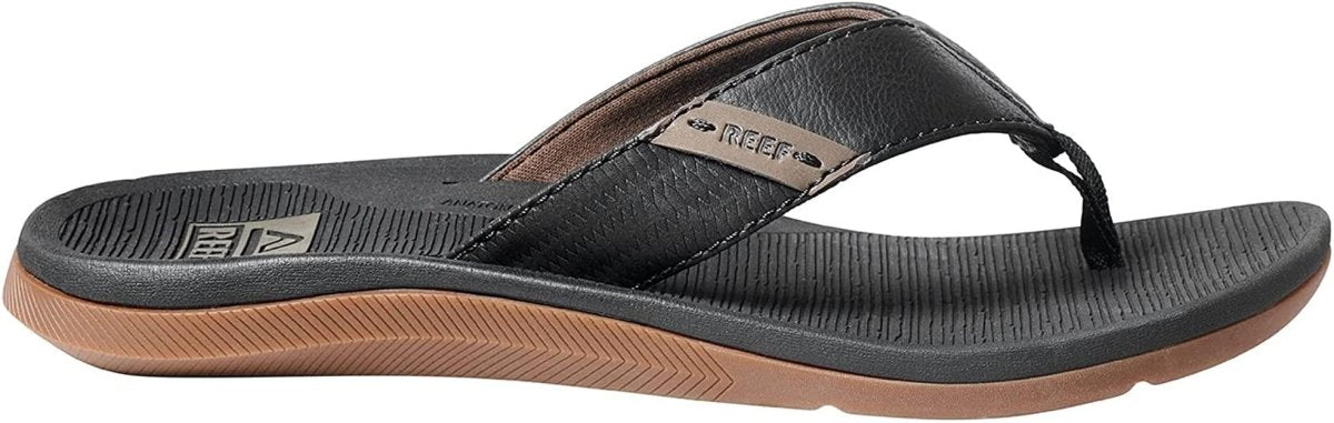 Reef Men's Santa Ana Black Flip Flop CI4650 Sandals 3