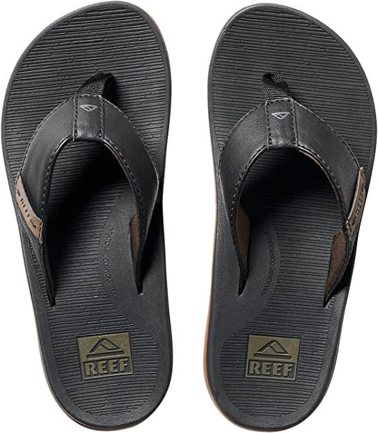 Reef Men's Santa Ana Black Flip Flop CI4650 Sandals 4