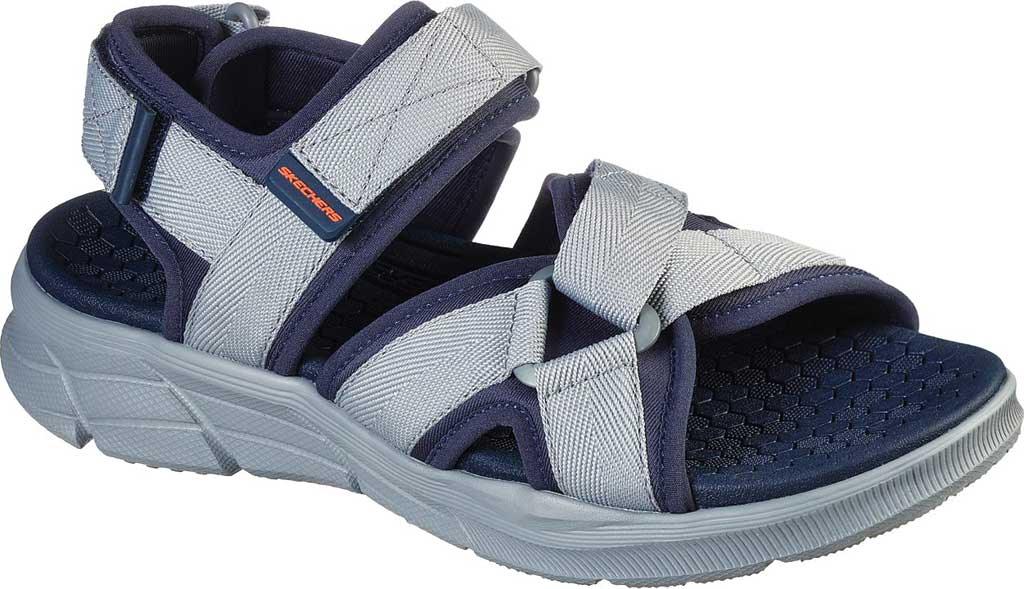 Skechers Men's Charcoal / Black And Navy / Charcoal 237050 Sandal 4