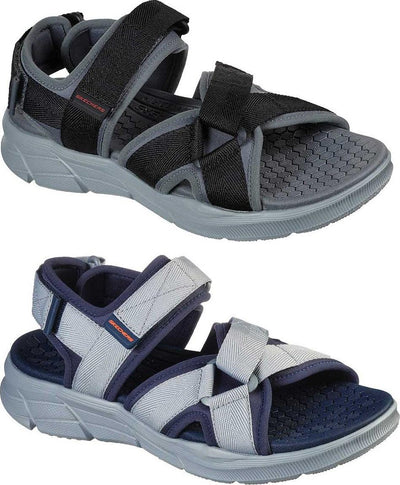 Skechers Men's Charcoal / Black And Navy / Charcoal 237050 Sandal 1