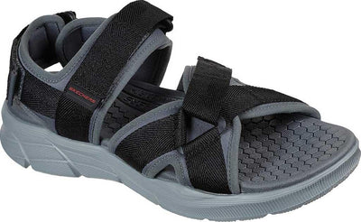 Skechers Men's Charcoal / Black And Navy / Charcoal 237050 Sandal 10